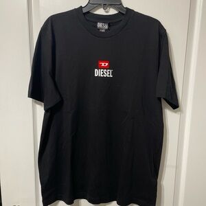 NWT Diesel T-Just -Small- New D Logo T-Shirt Black Size XL  $80